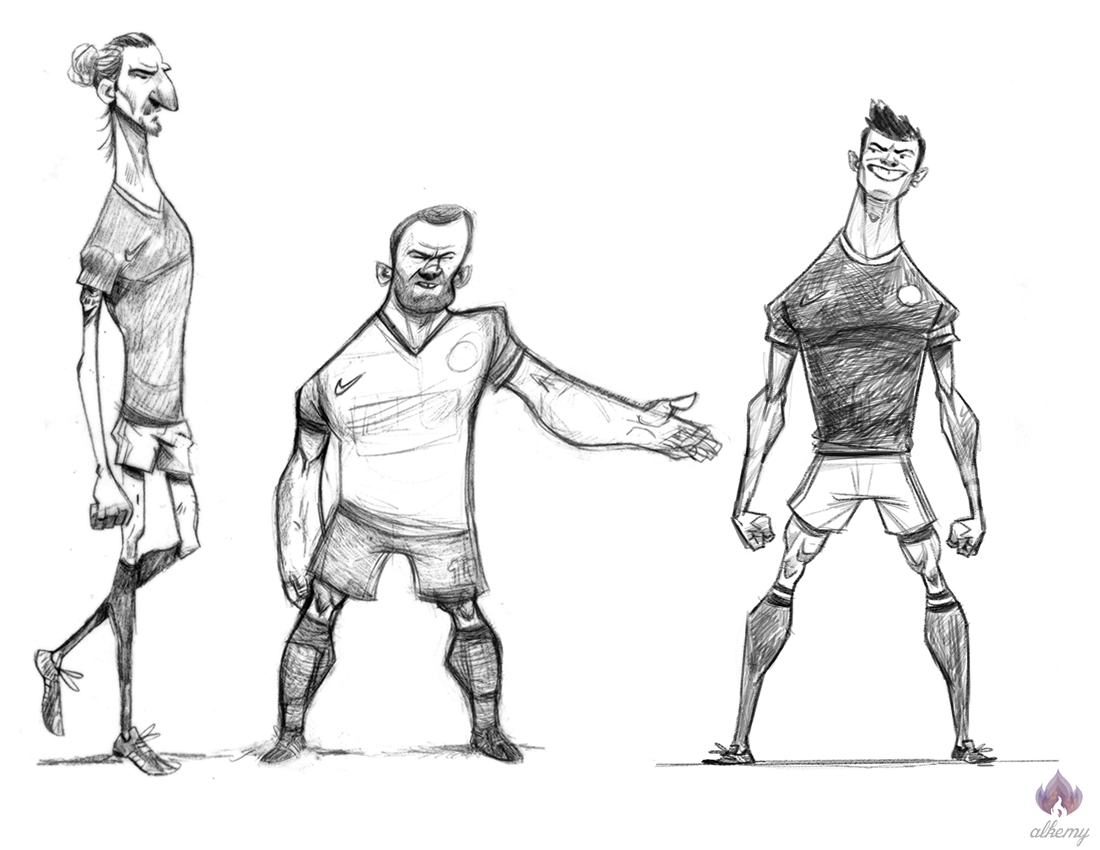 A little while back I had the opportunity to do some designs for this spot. The final turned out super awesome! Here is one of the page of concepts I did.