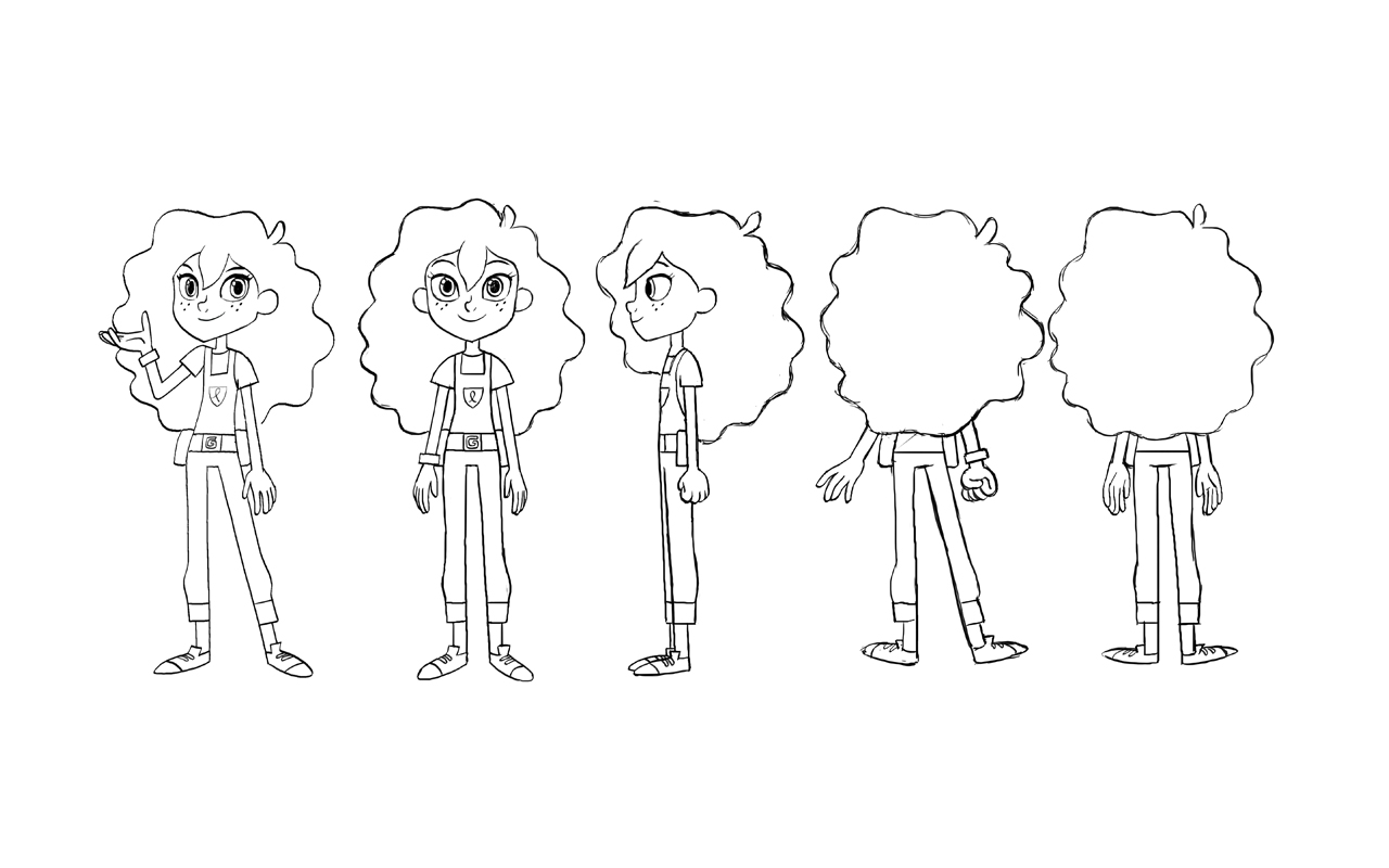 Goldie Blox Turnaround Art Direction