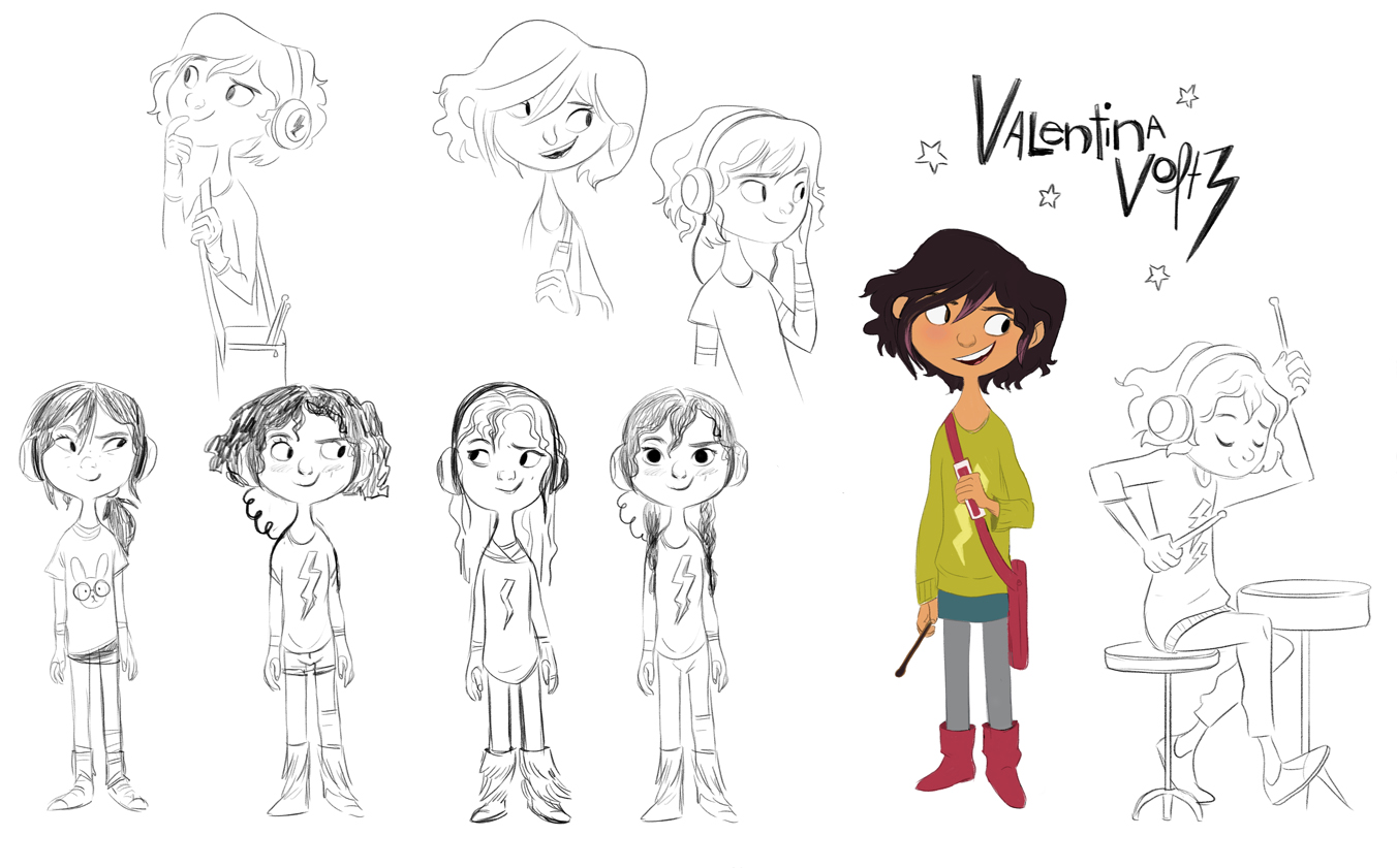 Valentina Character Design- Goldie Blox