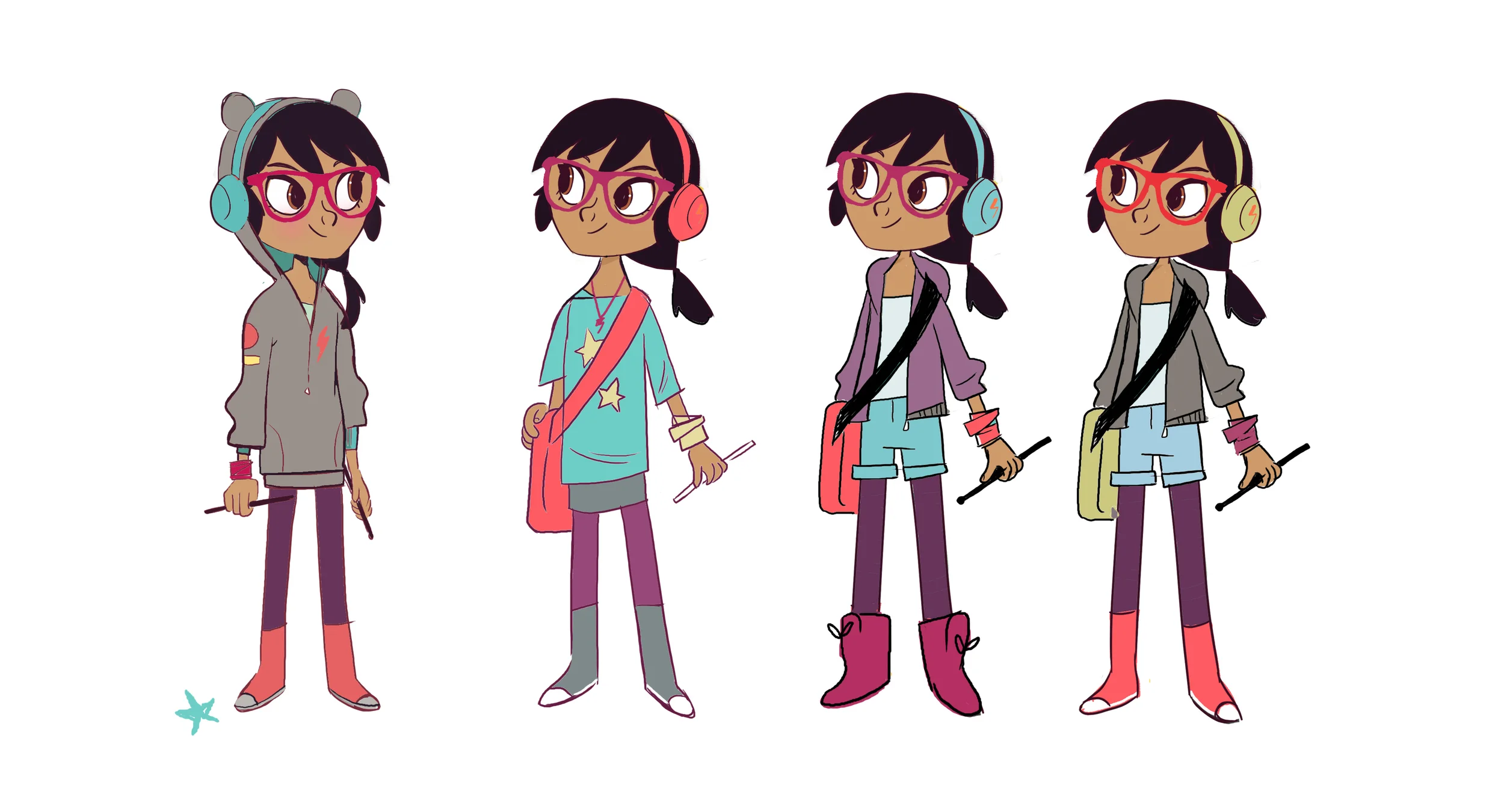 Valentina Final Character and Costume Design