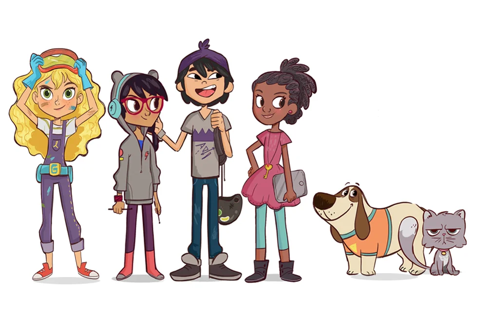 Goldie Blox Character Design