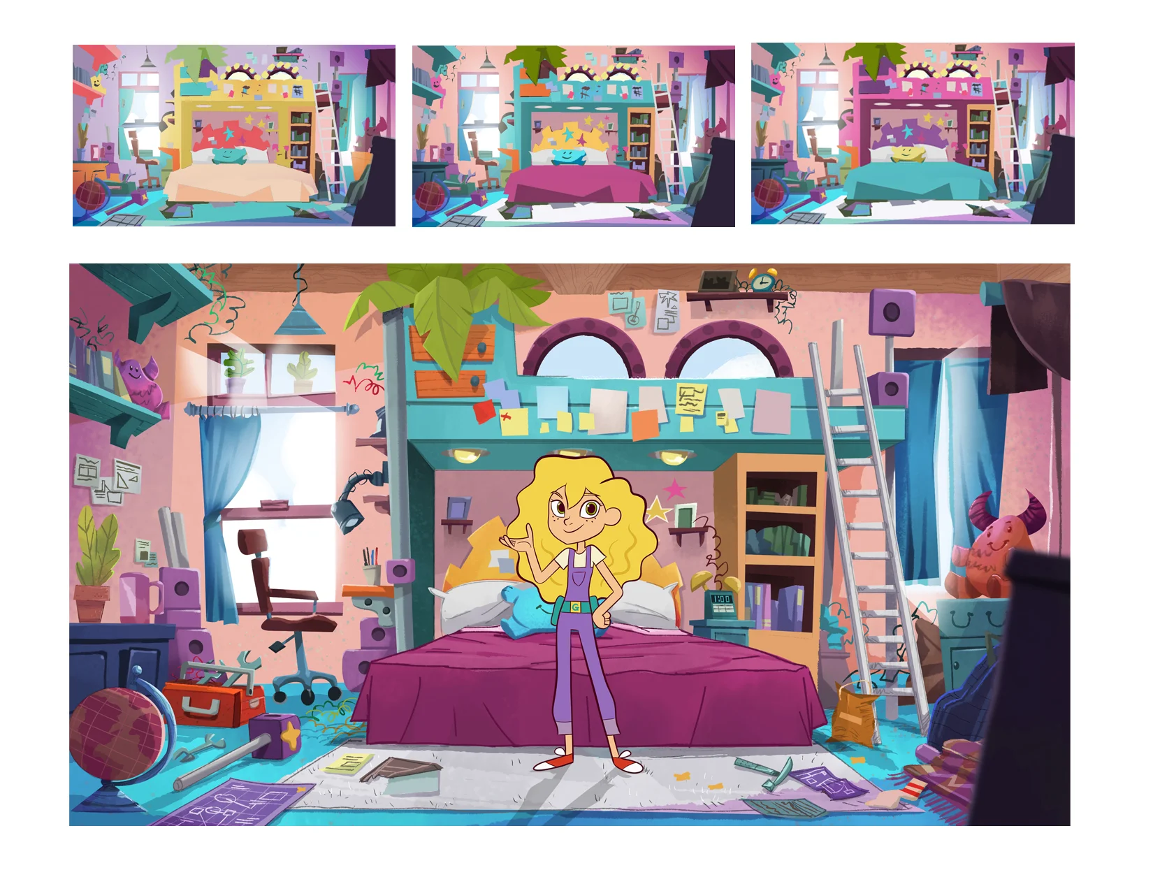 Goldie's Room Color and Art Direction