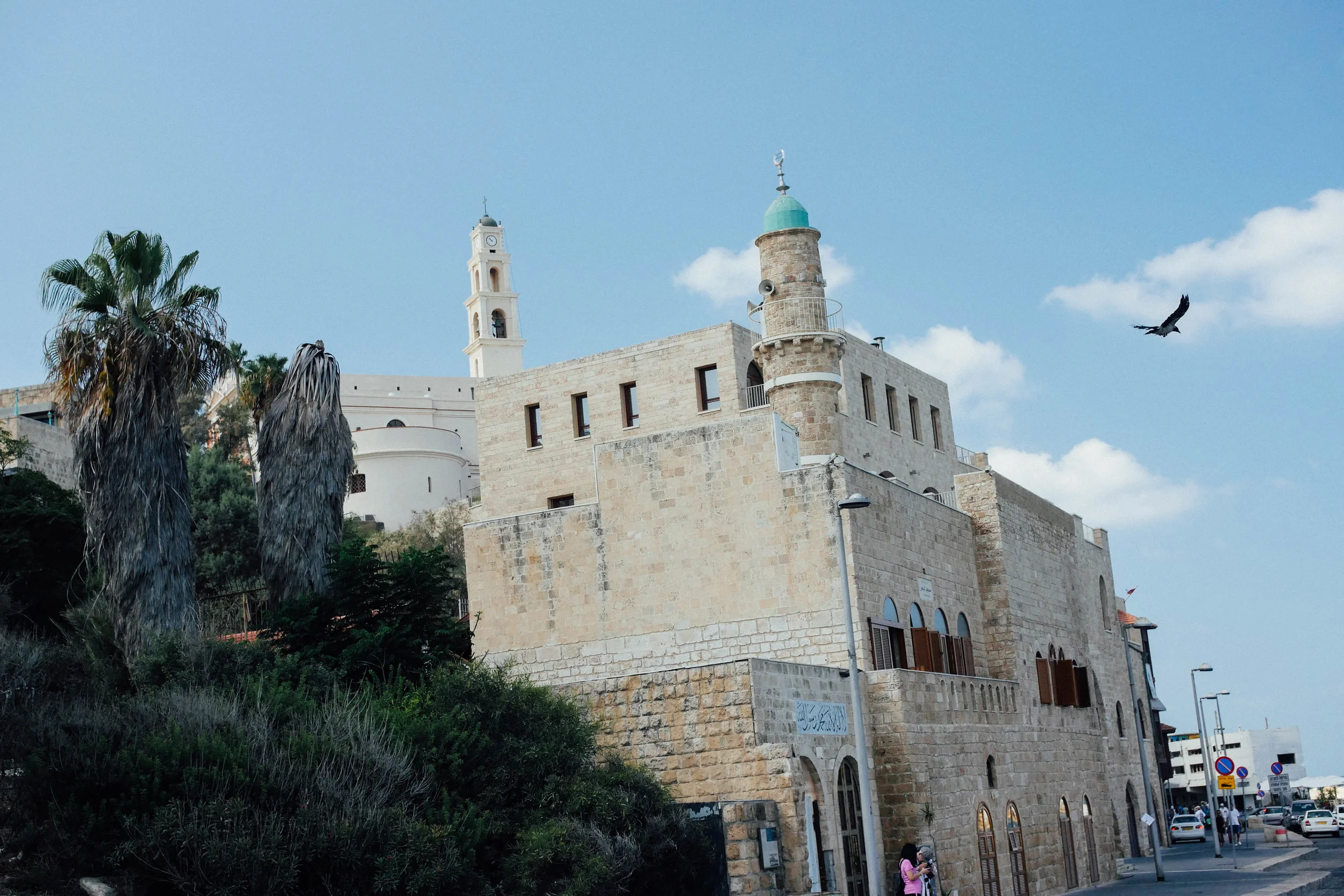 A church and a mosque