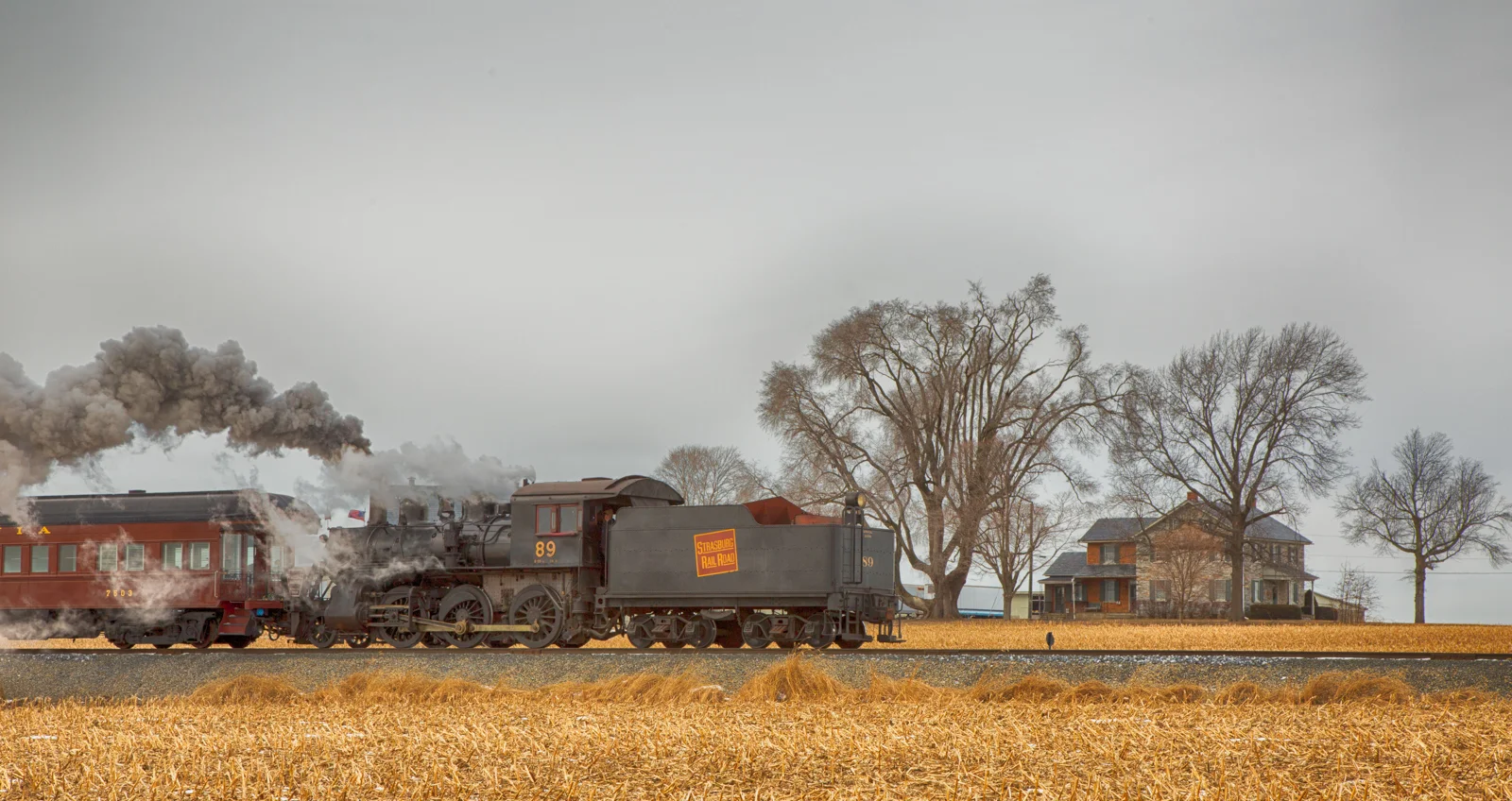 Strasburg Rail Road, Pennsylvania (February 2015)