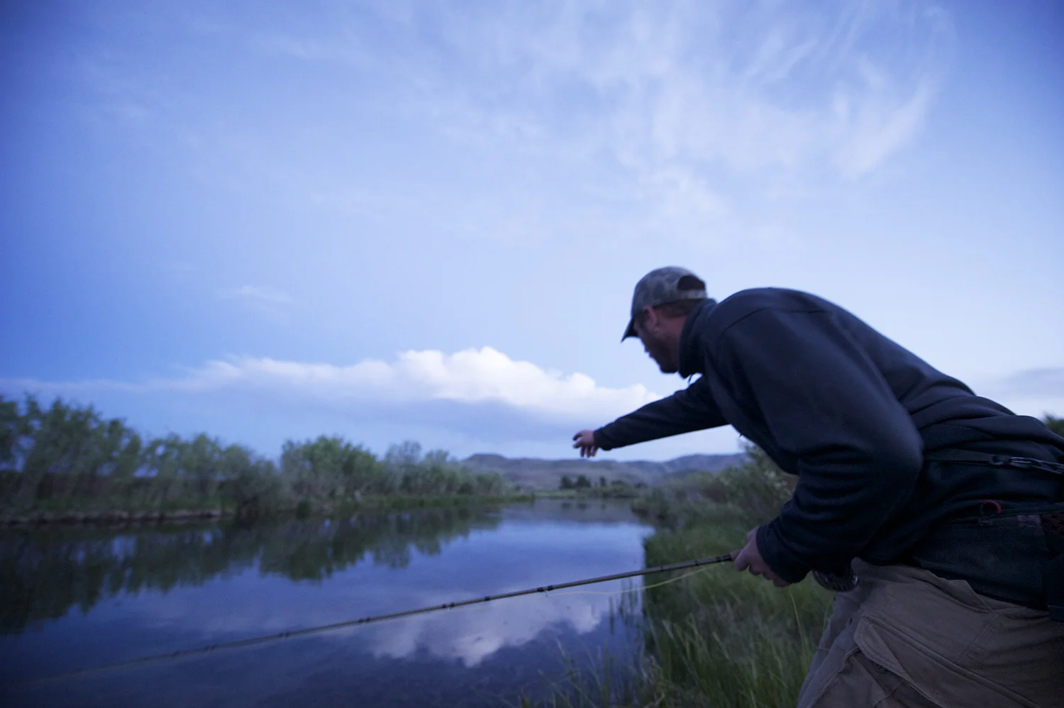 Nick Anderson finds a target during a decent post 9 pm emergence.