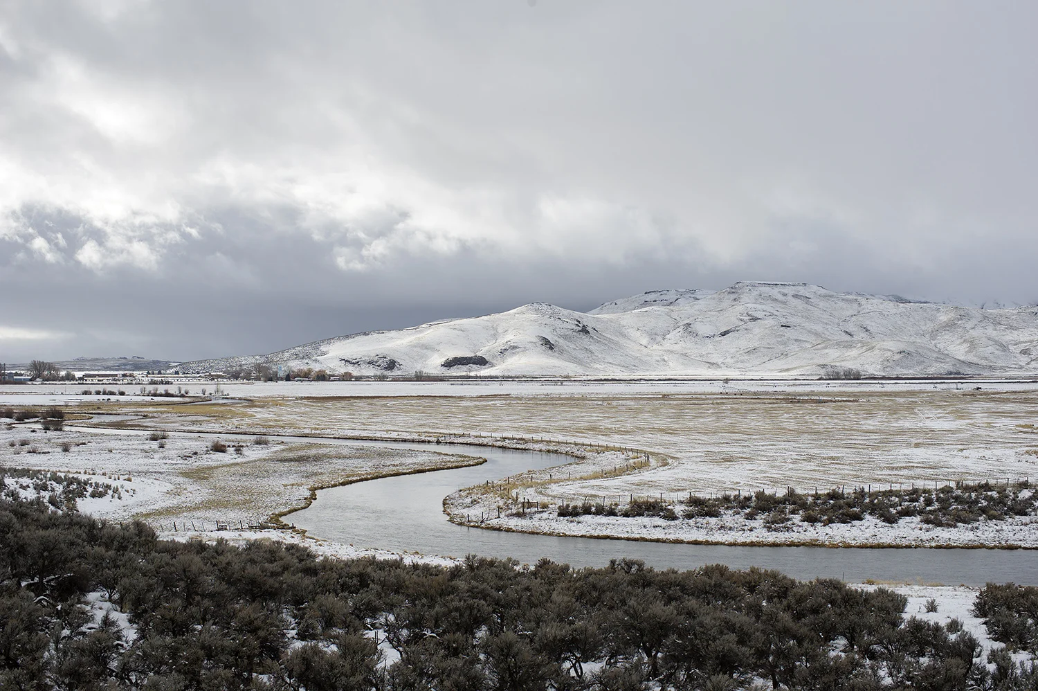 Silver Creek, Idaho. Winter
