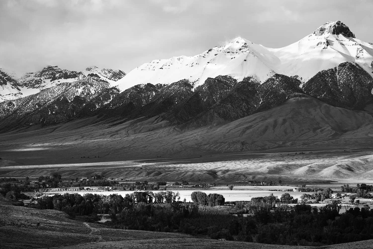 Lost River Range. Mid-September. Idaho.