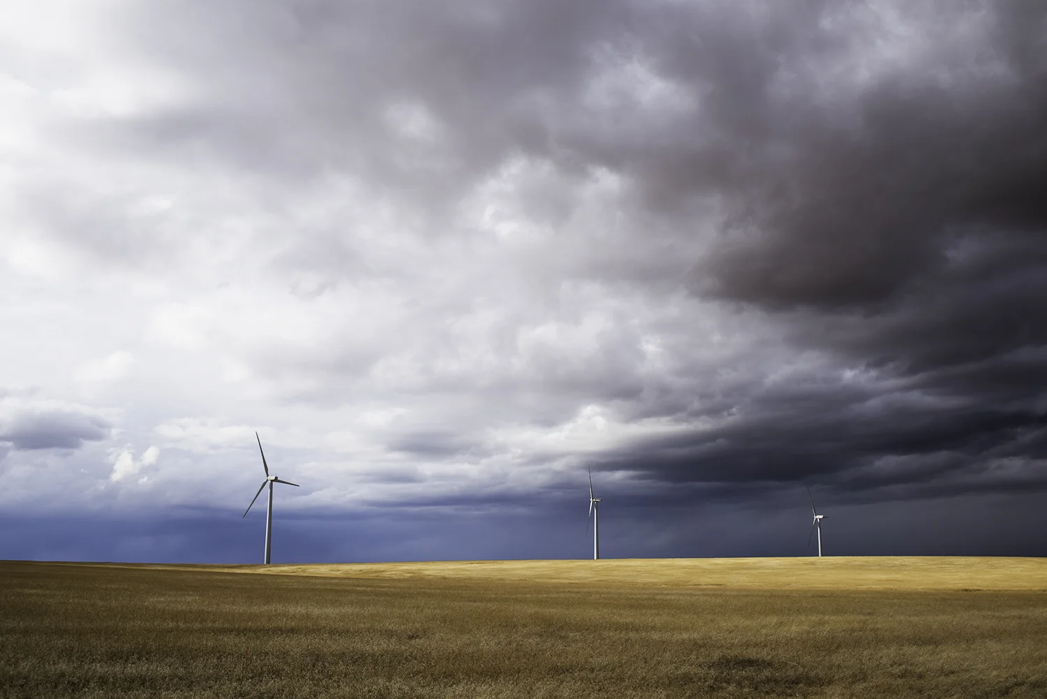 Wind Turbines. Snake River Plain