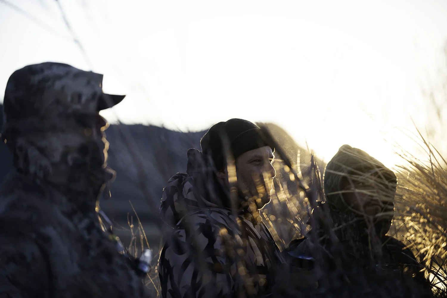 Sunrise & Coffee in the blind.