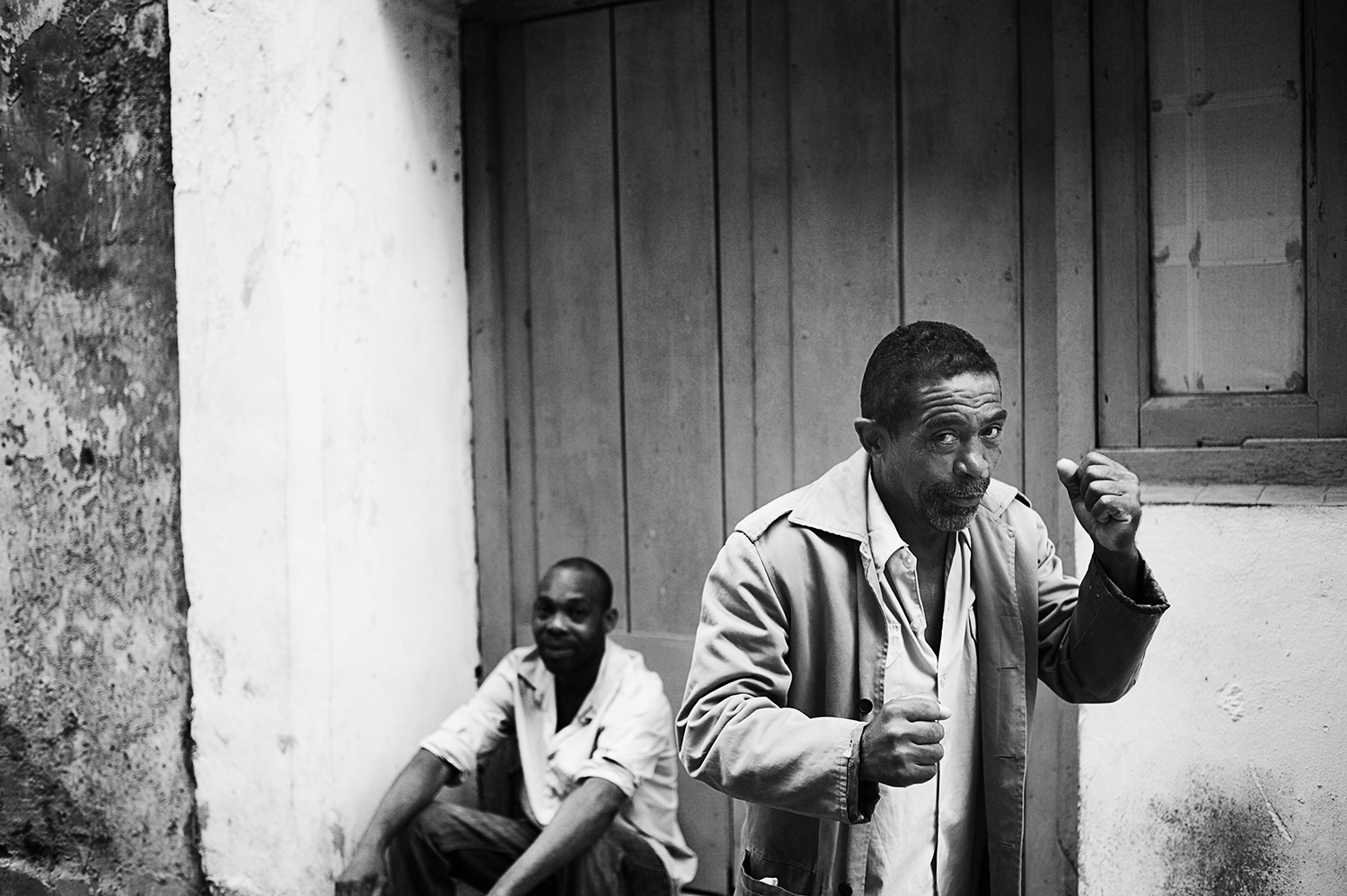 Street Boxer. Havana, Cuba