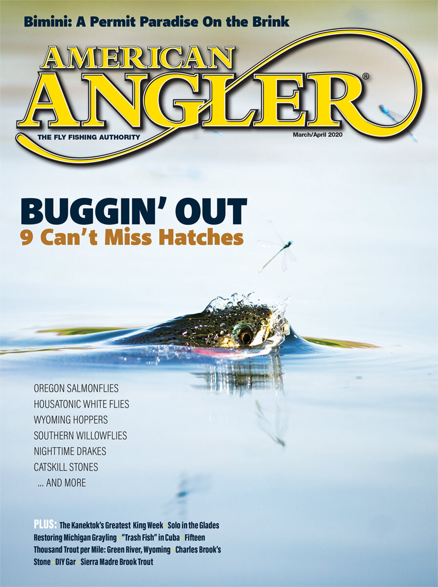 Lot of (12) American Angler Fly Fishing Magazines (2002-2004)