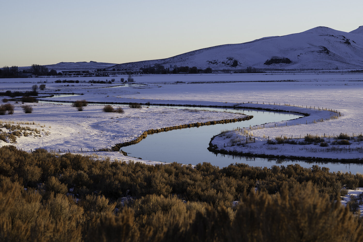 Silver Creek Winter Evening