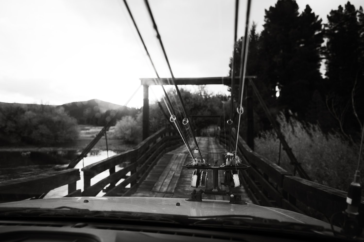 chimehuin river fly fishing black and white.jpg