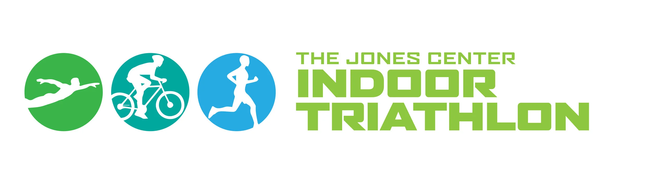 Logo Zawodów Jones Center Indoor Triathlon 2020