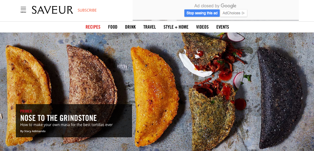 Saveur magazine