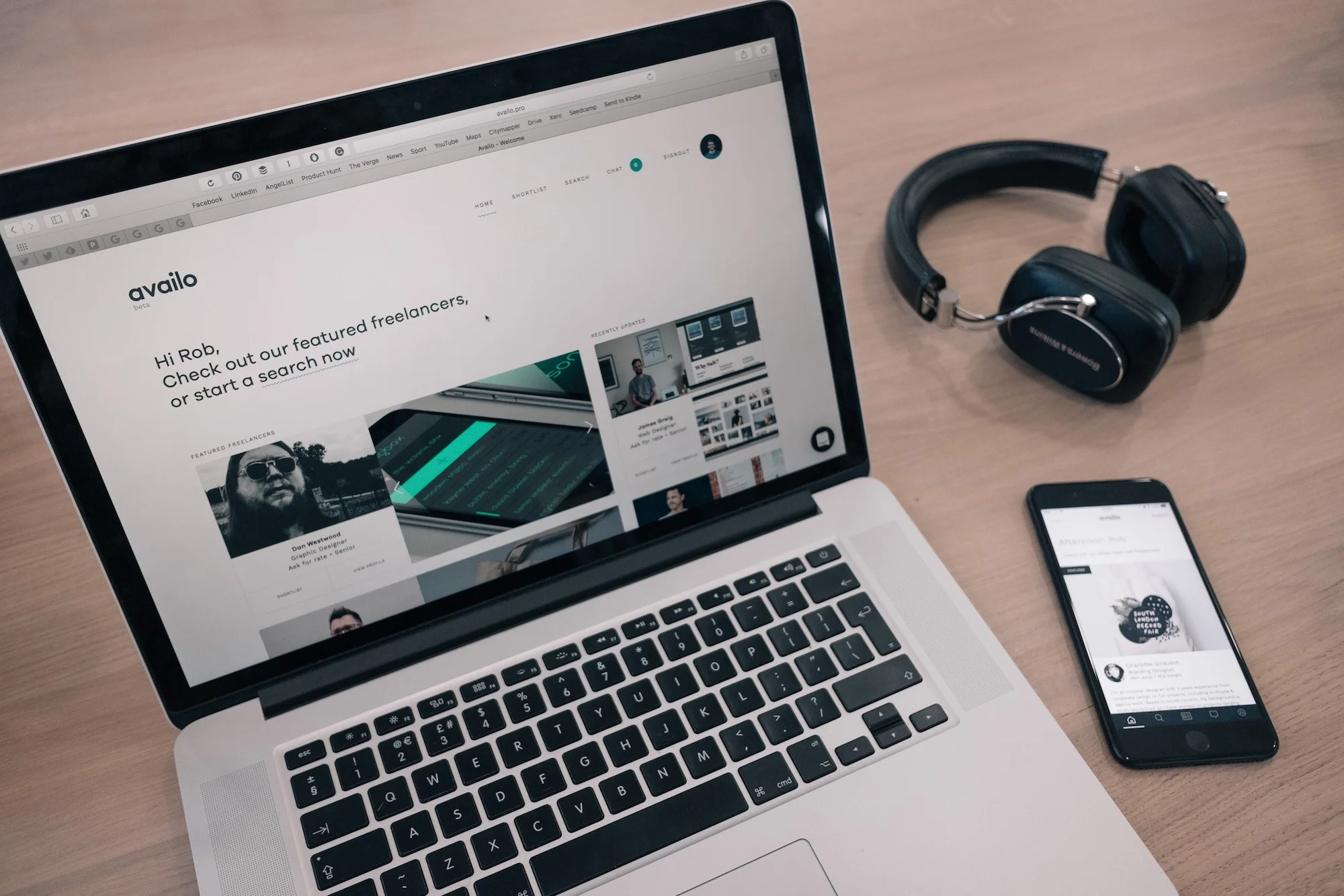 The beta desktop and mobile app
