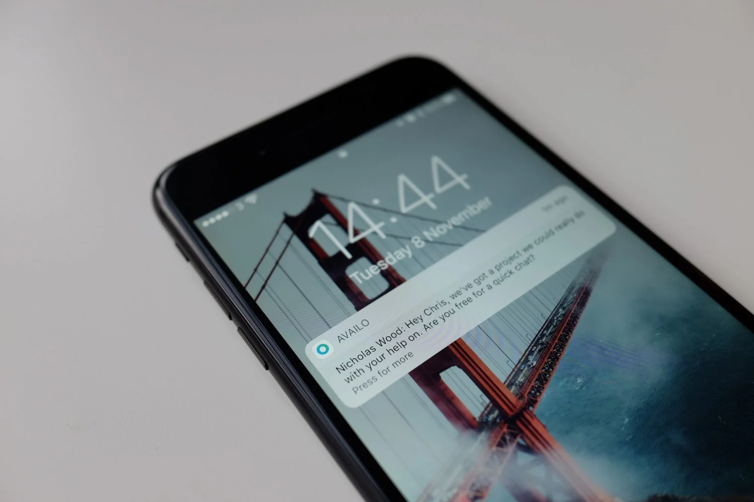 Get new work by simply replying to a message