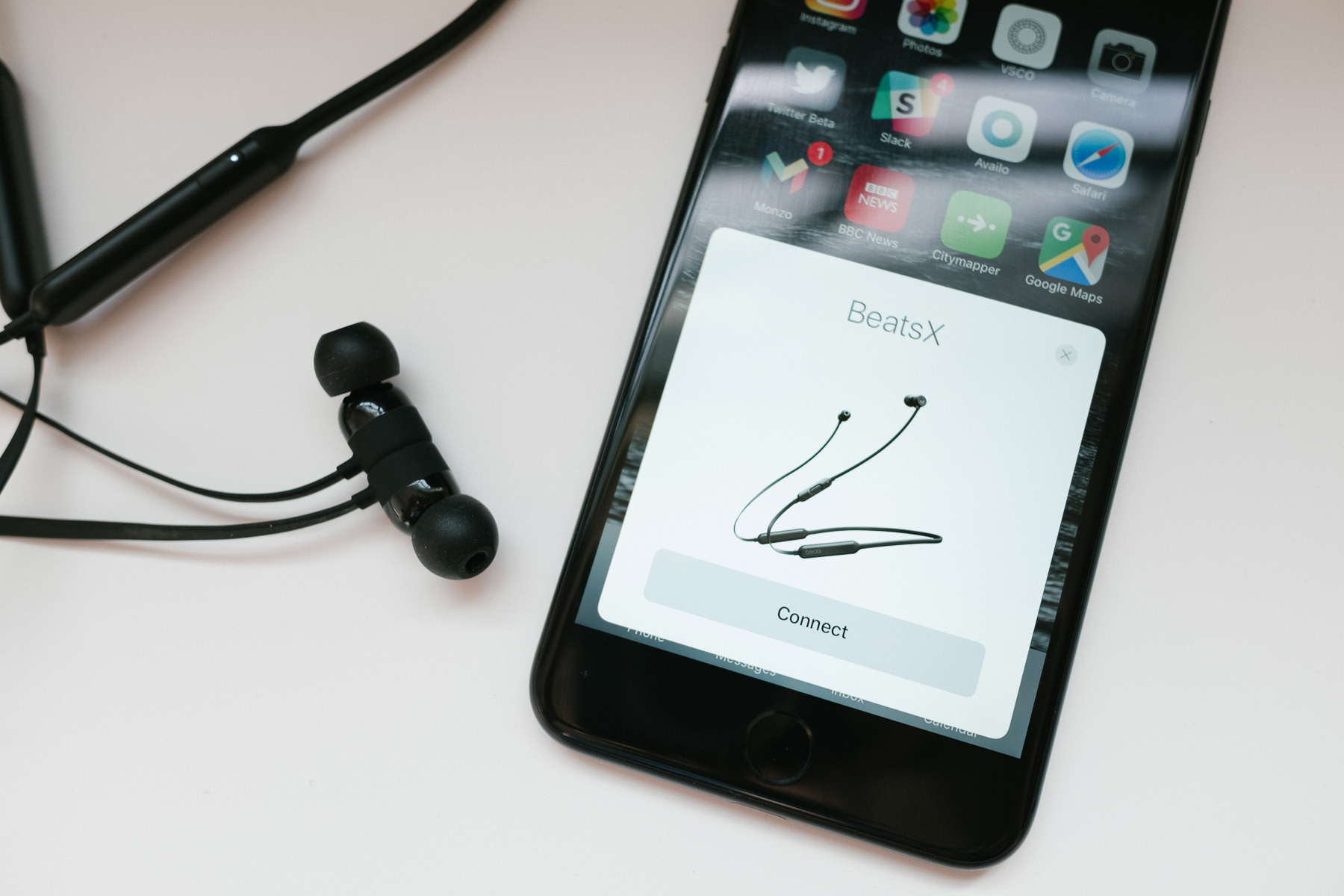 how to sync beats x to iphone