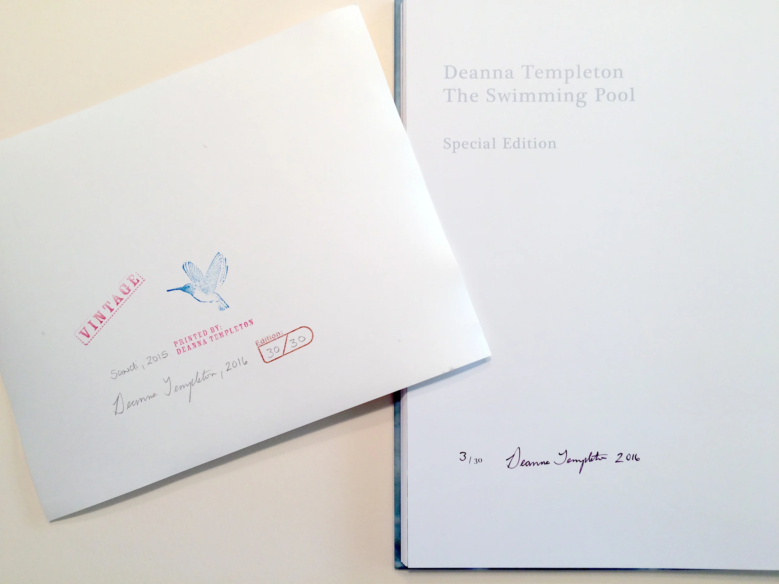 The Swimming Pool Deanna Templeton 写真集 Amazon.com: Deanna Templeton: The Swimming Pool (UM YEAH ARTS