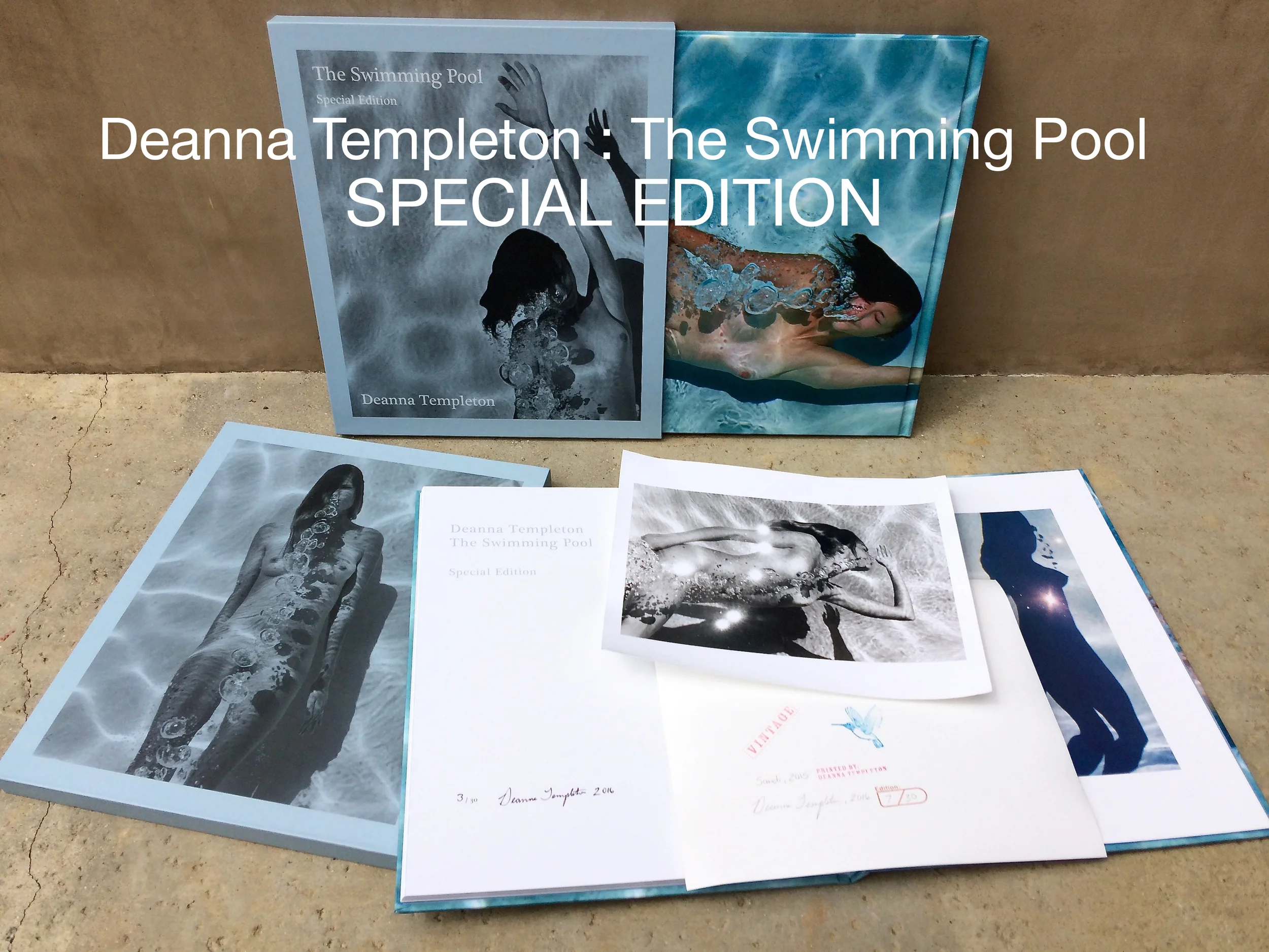 The Swimming Pool Deanna Templeton 写真集 special+edition+book+ 