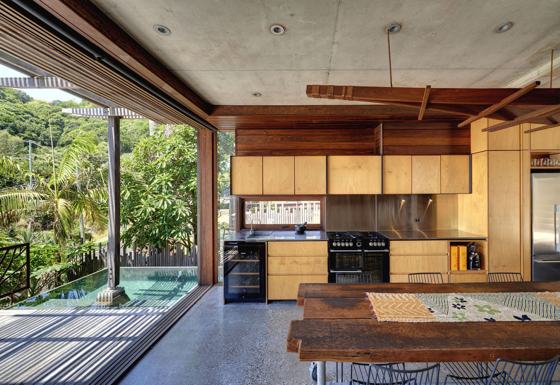 Forest and Beach House Troppo Architects Byron Bay Australia 