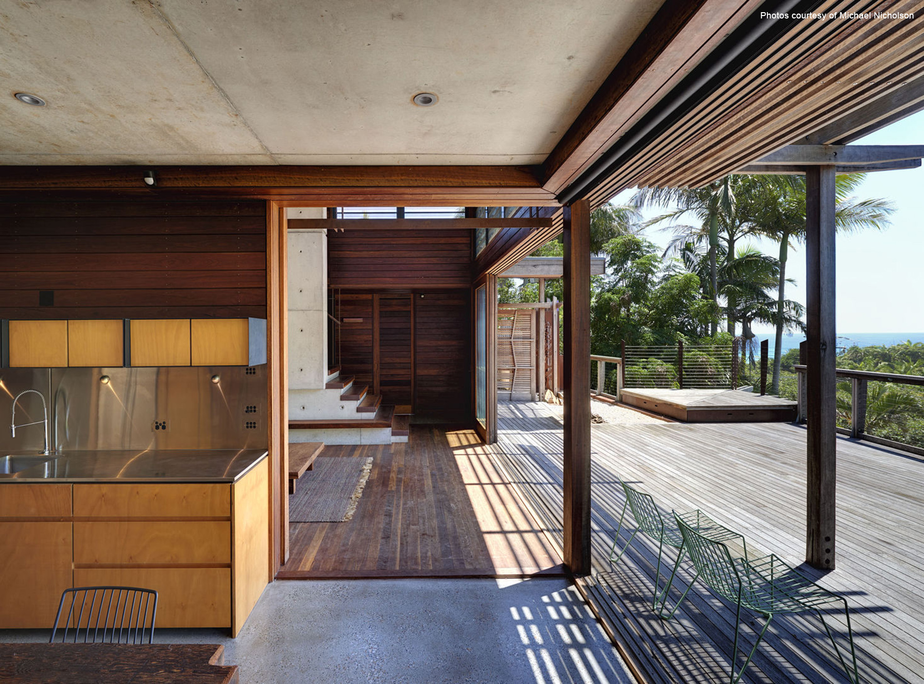 Forest and Beach house, Byron Bay, New South Wales, Australia  