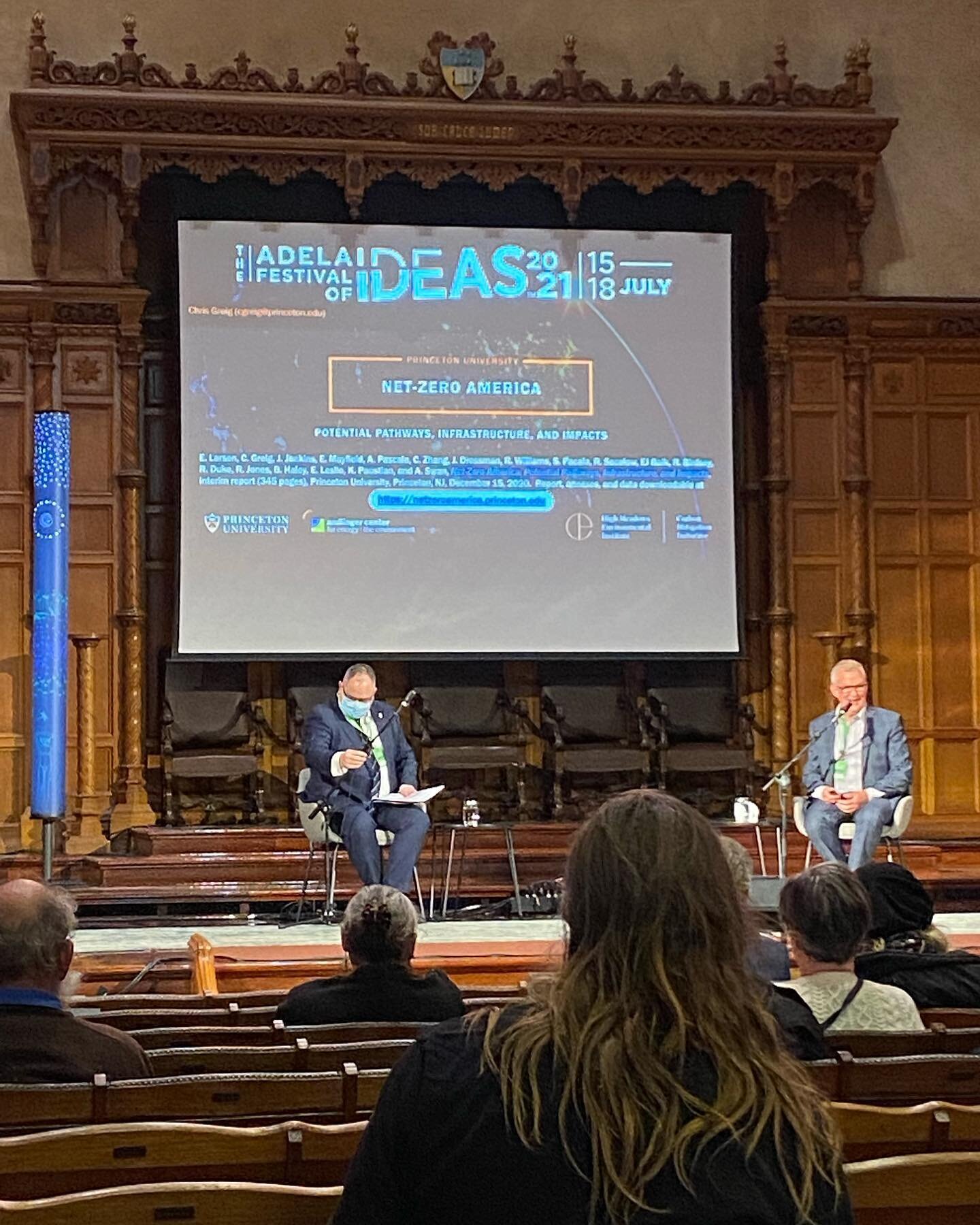 Troppo team catching Net Zero America session with Australian Dr Chris Greig at illuminate Adealide -Festival of Ideas

A ground-breaking study of decarbonisation pathways for the US &ndash; Net-Zero America: Potential Pathways, Infrastructure and Im