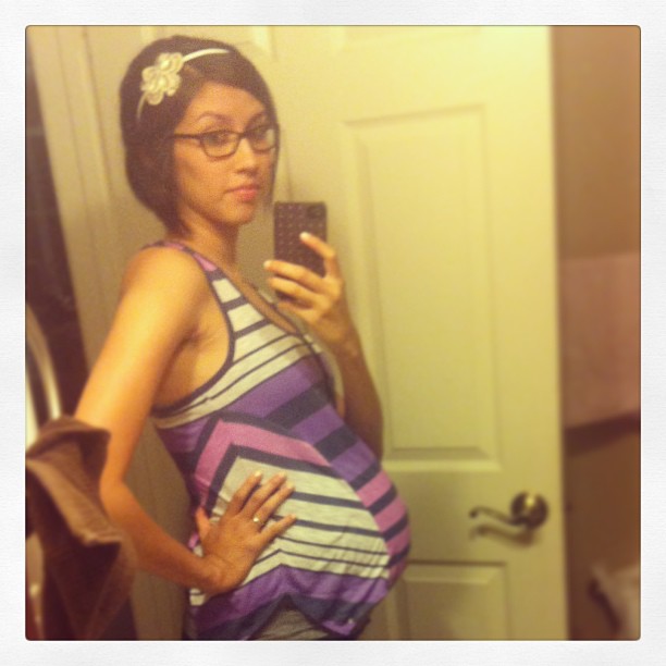 Check out that growing belly! Crazy!
