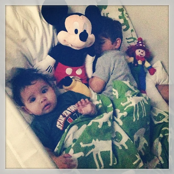 They love Mickey Mouse!