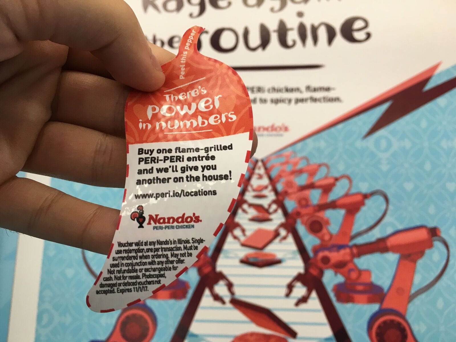NANDO'S PERI-PERI — Rick Hickey