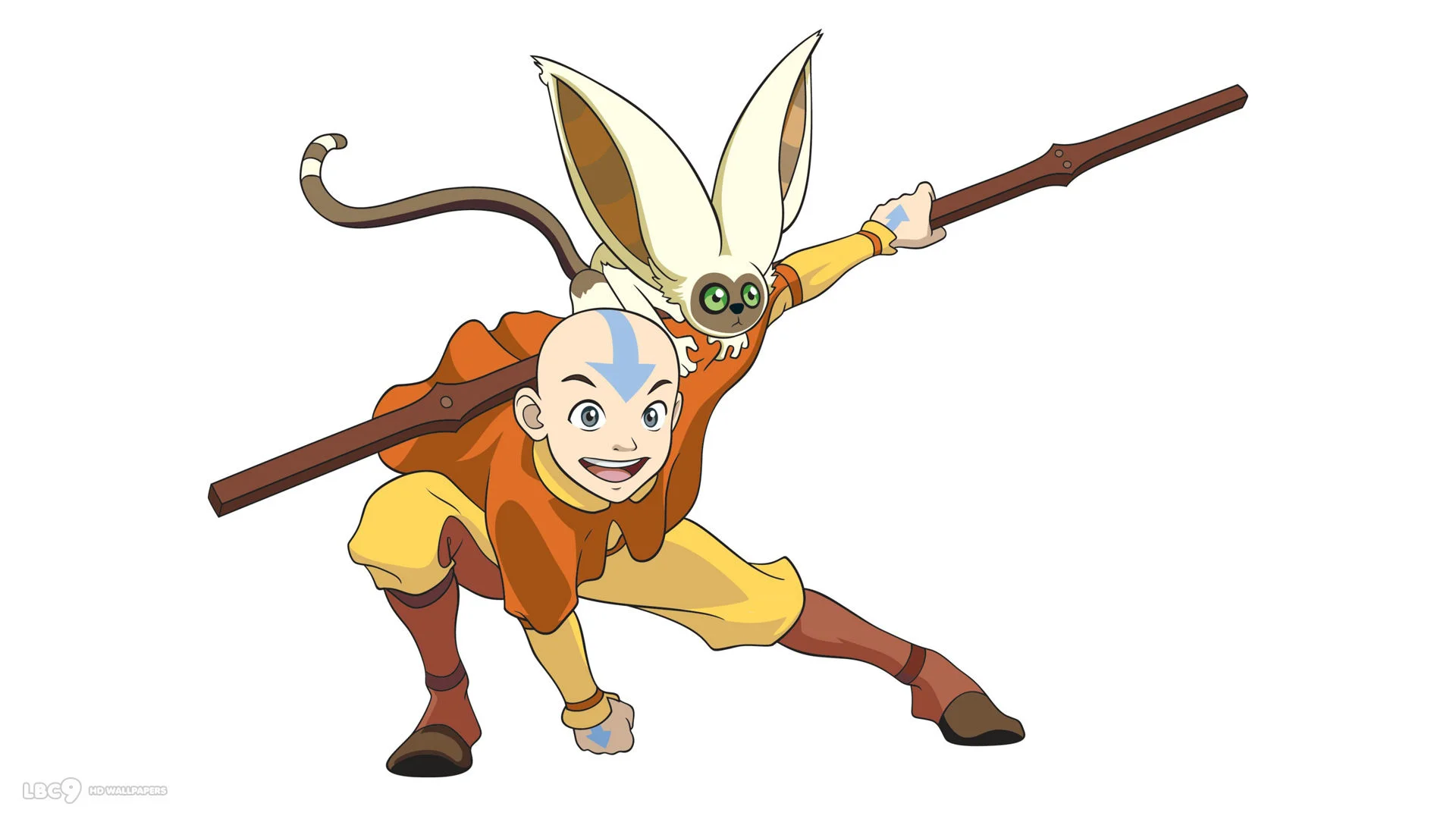 Avatar Aang, from Avatar: The Last Airbender.
