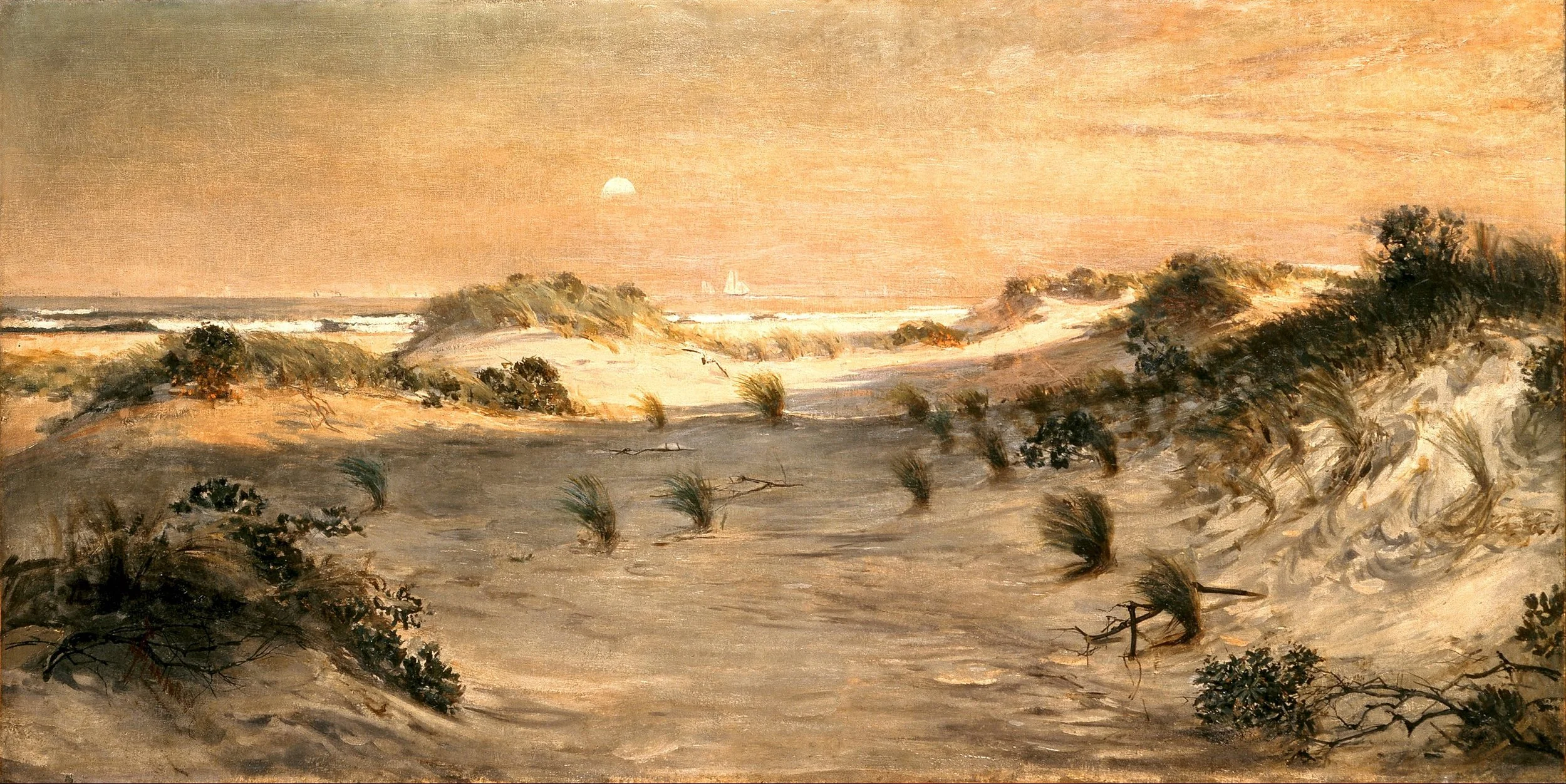 Sand Dunes at Sunset, Atlantic City, 1885.