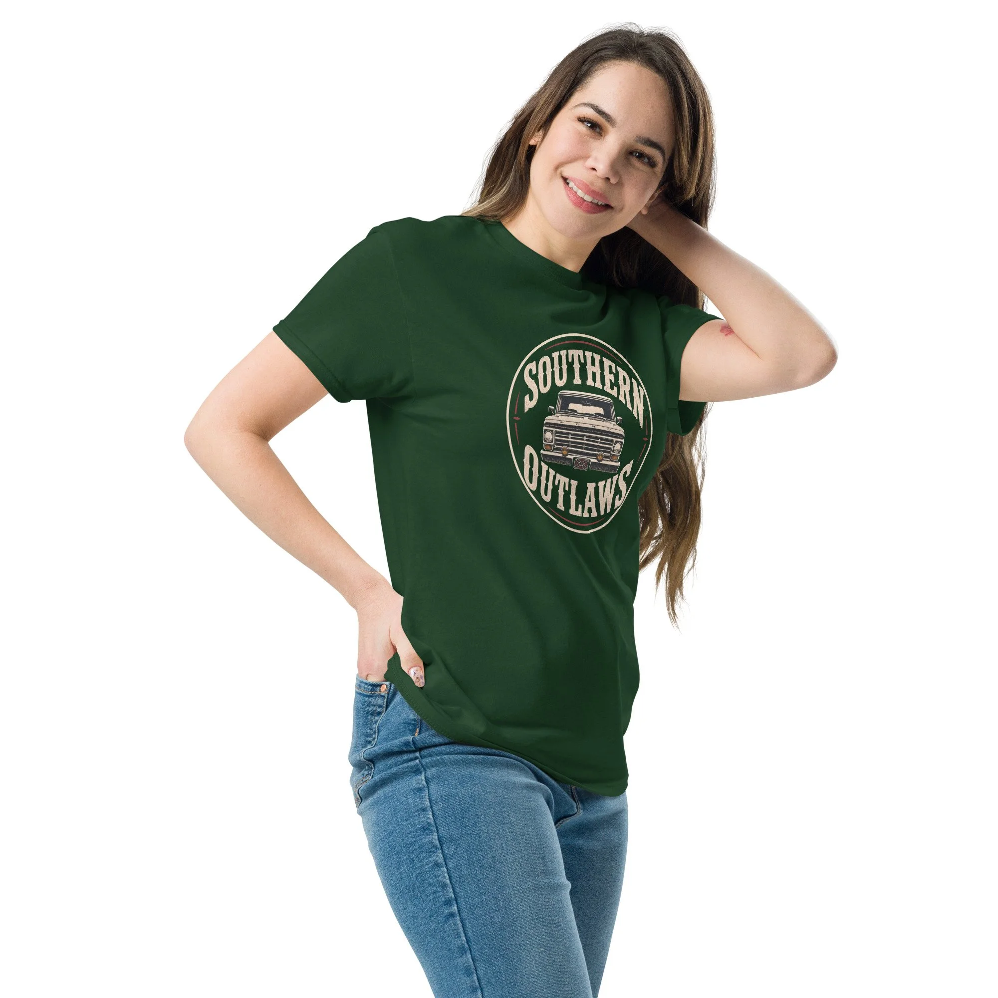 unisex-classic-tee-forest-green-left-front-6accfa28e3905.jpg
