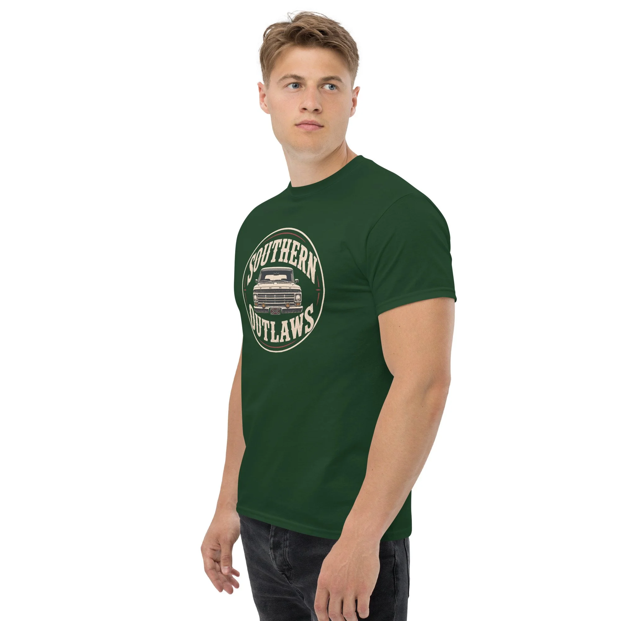 unisex-classic-tee-forest-green-left-front-6accfa28e2658.jpg