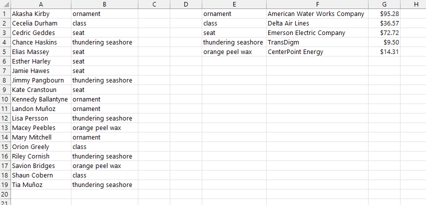 xLookup