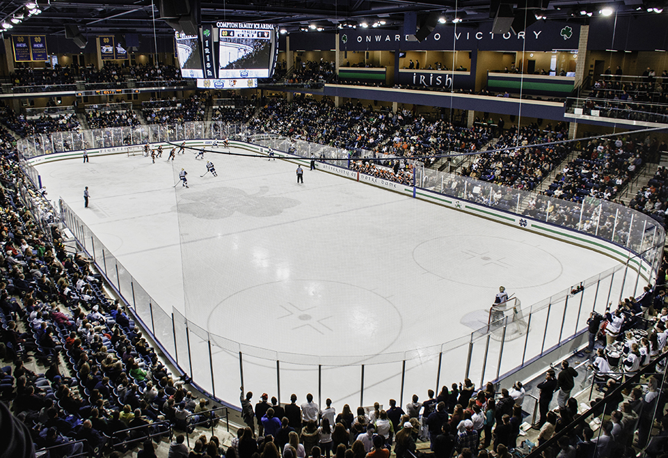 Compton Family Ice Arena, March 2013.