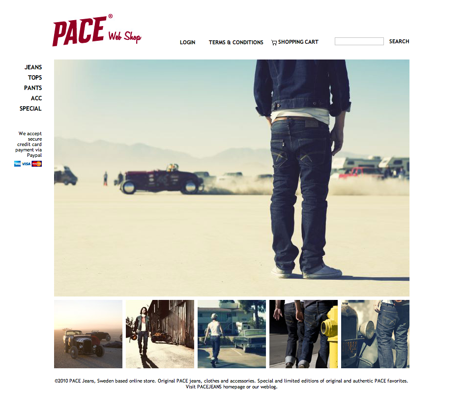 Lance Designbyrå — Pace Jeans
