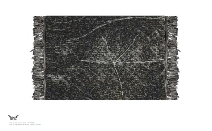 Carpet design for a bedroom project.
