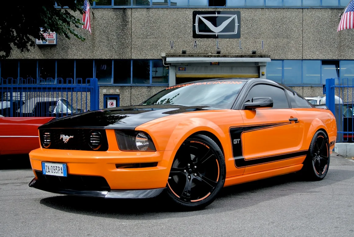 Mustang GT Orange Competition
