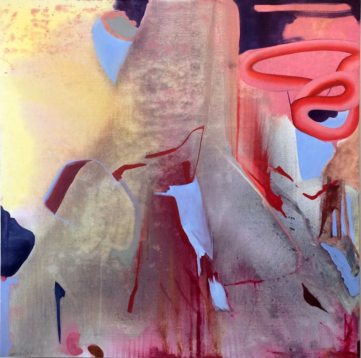 Sold*** Scope III. 48x48 in. oil on canvas. 2017.