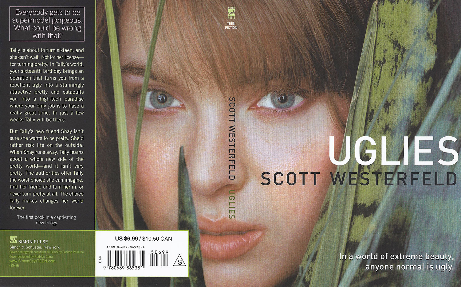 Uglies, Book Cover, Simon & Schuster Publishing