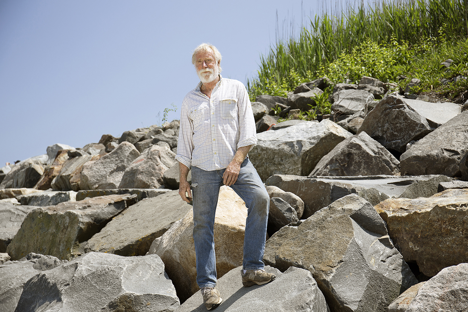 Greg Donohue, Landscaper, Montauk Point Lighthouse