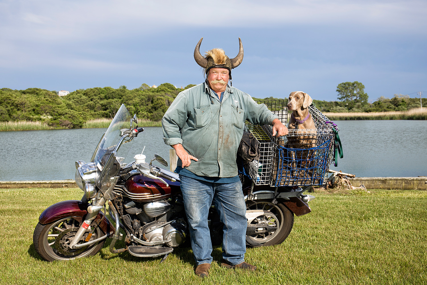 Phil Berg, Lumberjack, Heavy Equipment Operator, Tuthill Pond