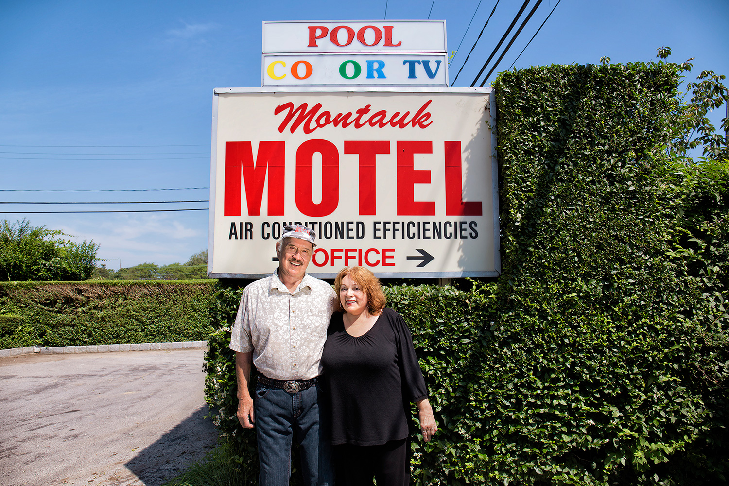 Ralph & Claire Mayer, Owners, Operators, Montauk Motel