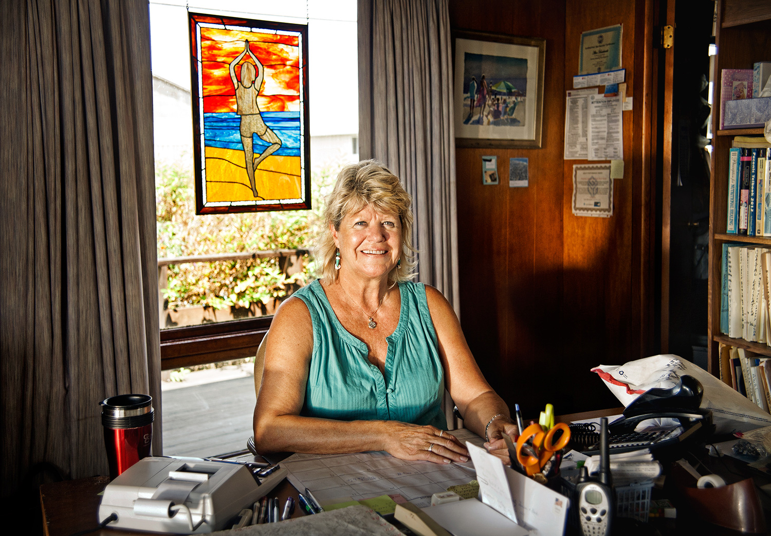 Connie Keller, Manger of East Deck, 1992-2013, Ditch Plains Beach