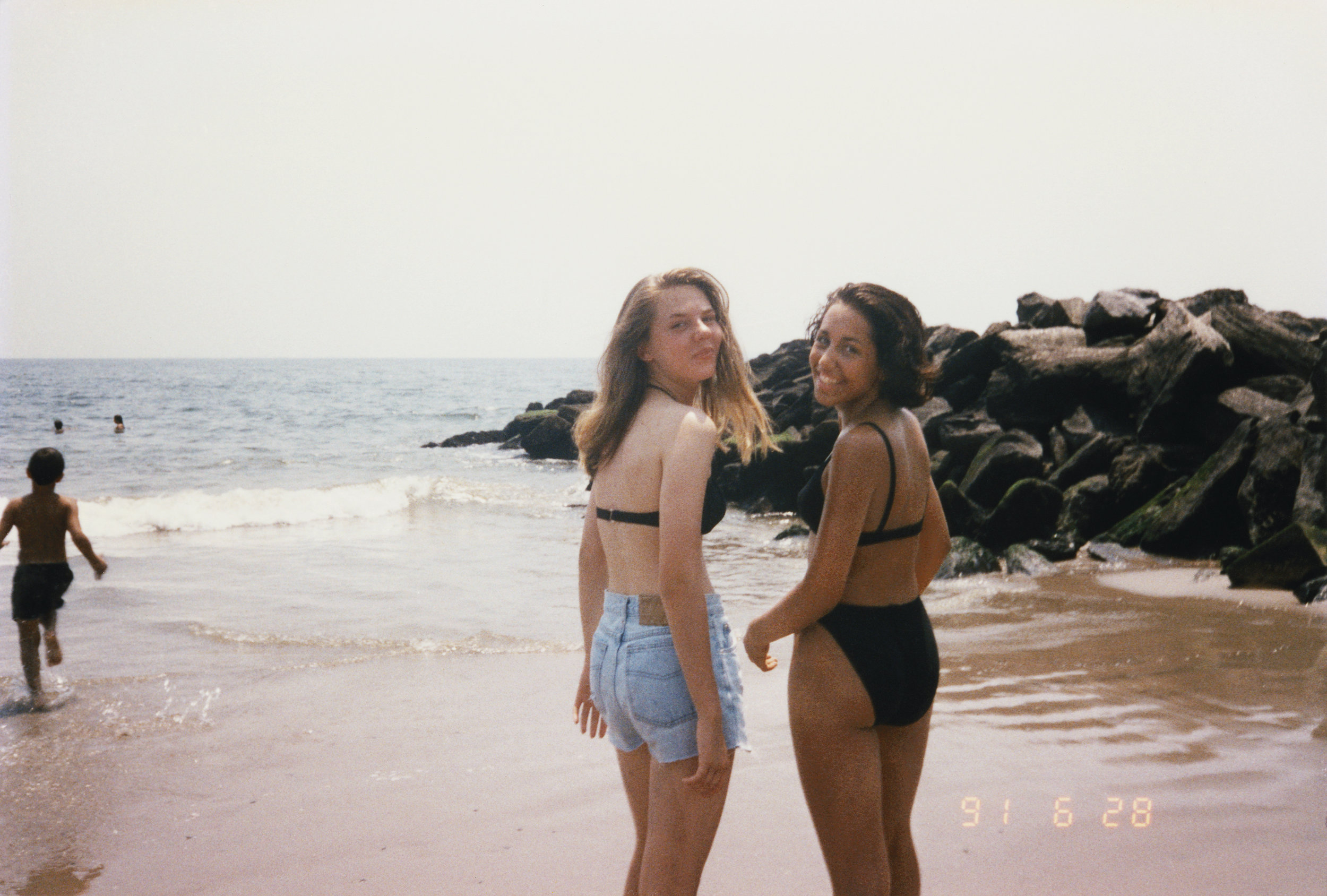 ​Heather & I, Brighton Beach, 1991