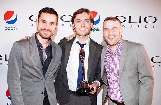 From the left: Jared Kinsler, John Parsons, and Jake Linder