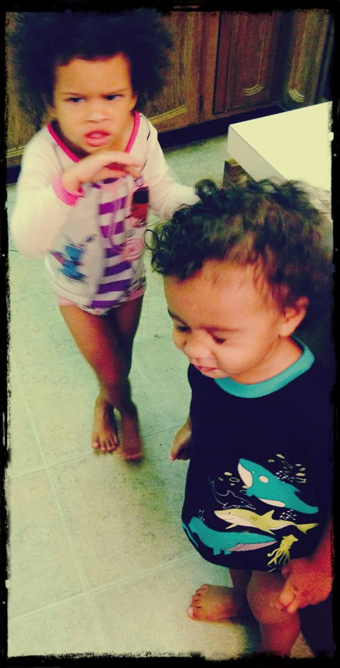 &nbsp; &nbsp; &nbsp; &nbsp; &nbsp; &nbsp; &nbsp; The First time we were out of m&amp;m's. Mean mugging mommy.