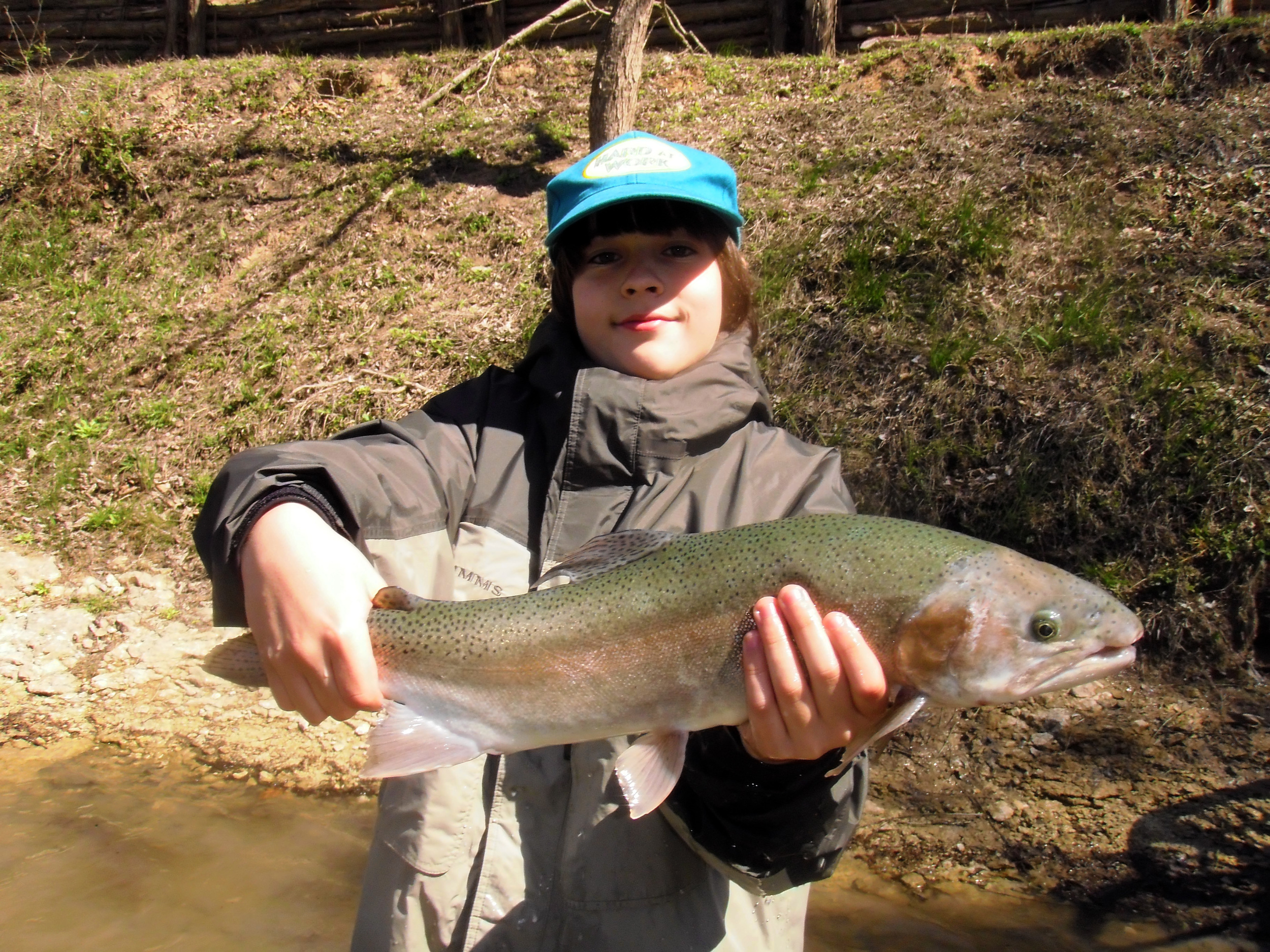 Small Fisherman Big Trout