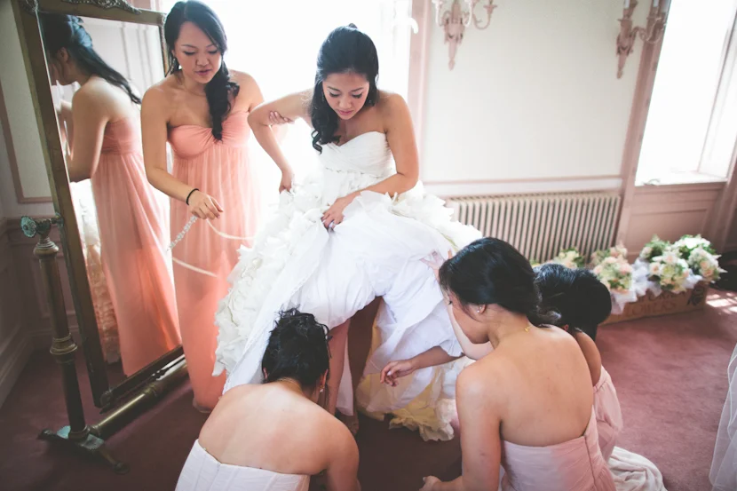 Blush romantic wedding